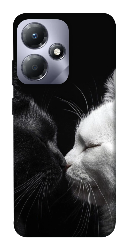 Чохол Black and white cats для Infinix Hot 30 Play