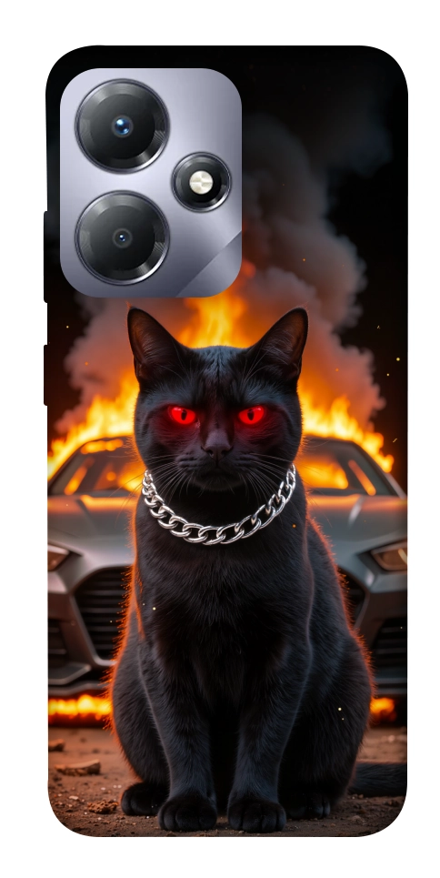 Чохол Black trouble для Infinix Hot 30 Play