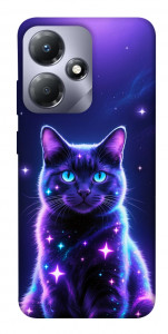 Чохол Galaxy purple cat для Infinix Hot 30 Play