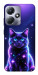 Чохол Galaxy purple cat для Infinix Hot 30 Play