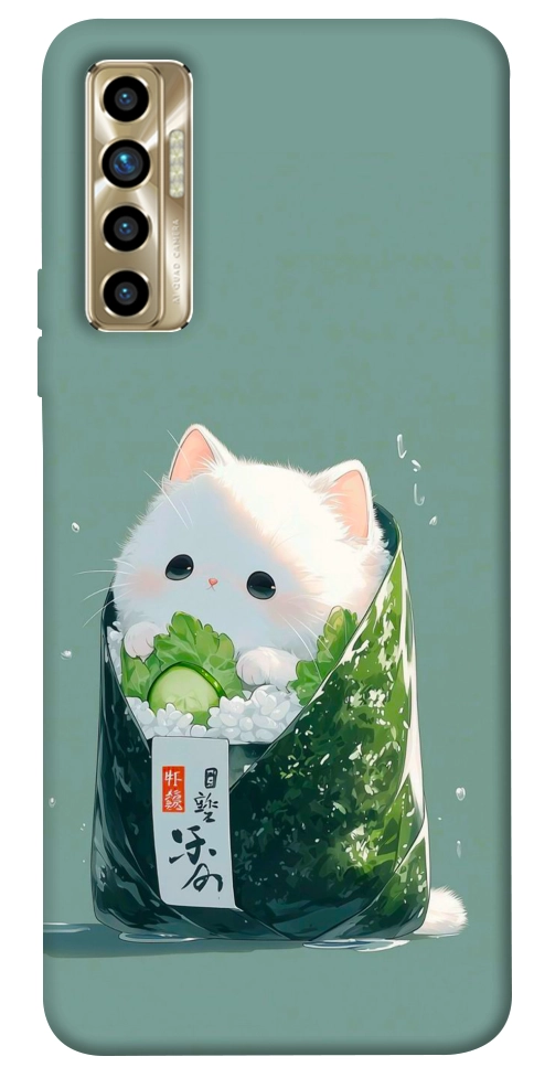 Чехол Cat onigiri для TECNO Camon 17P
