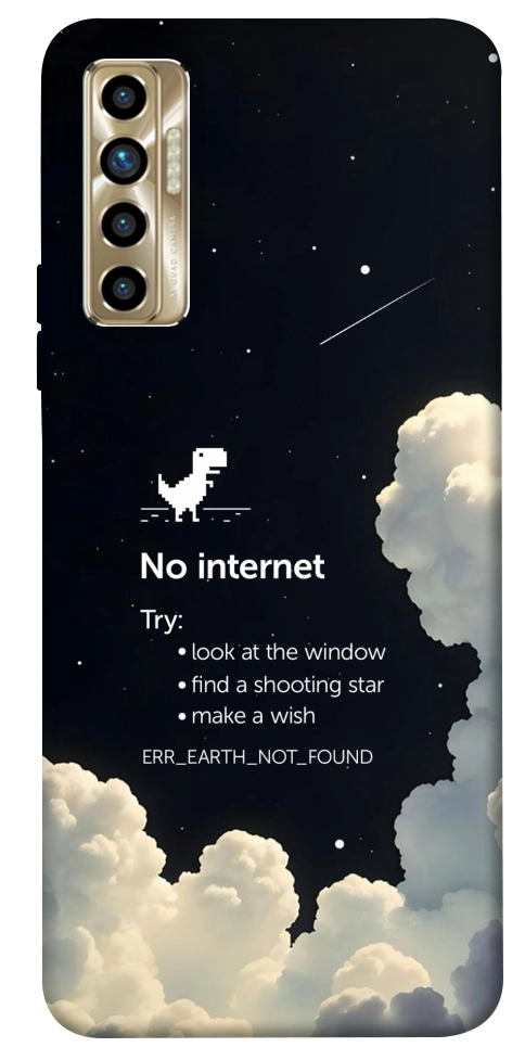 Чохол Earth not found для TECNO Camon 17P