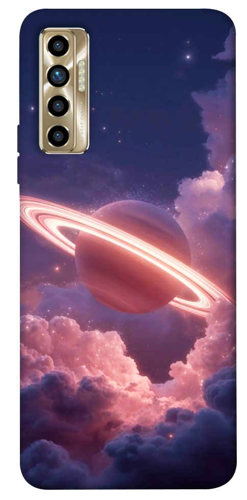 Чехол Pink Saturn для TECNO Camon 17P