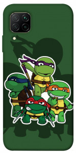 Чохол Green turtles для Huawei P40 Lite