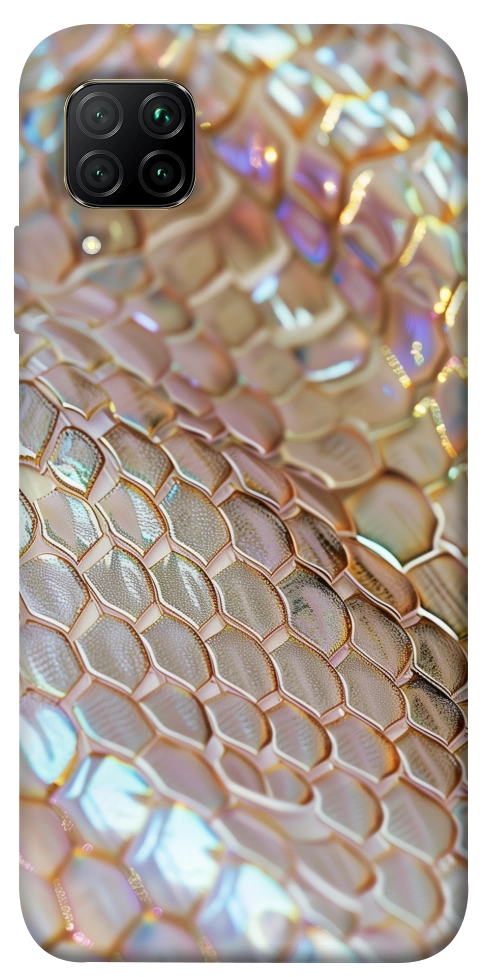 Чехол Gold snake skin для Huawei P40 Lite