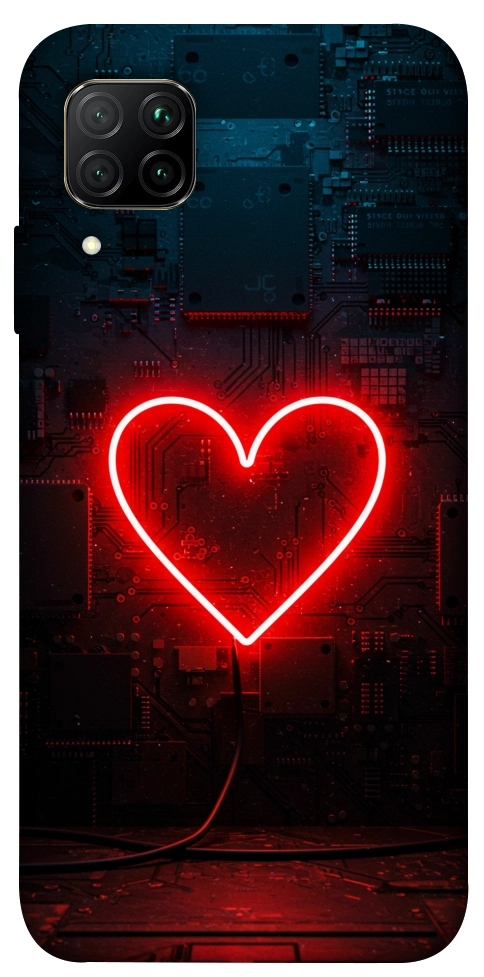 Чехол Яркое сердце для Huawei P40 Lite