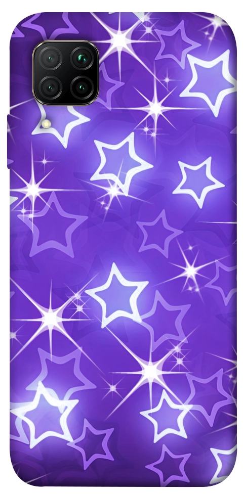 Чехол Purple sparkles для Huawei P40 Lite