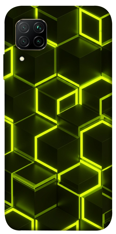 Чехол Neon hexagon для Huawei P40 Lite
