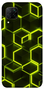 Чохол Neon hexagon для Huawei P40 Lite