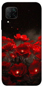 Чохол Burning flowers для Huawei P40 Lite