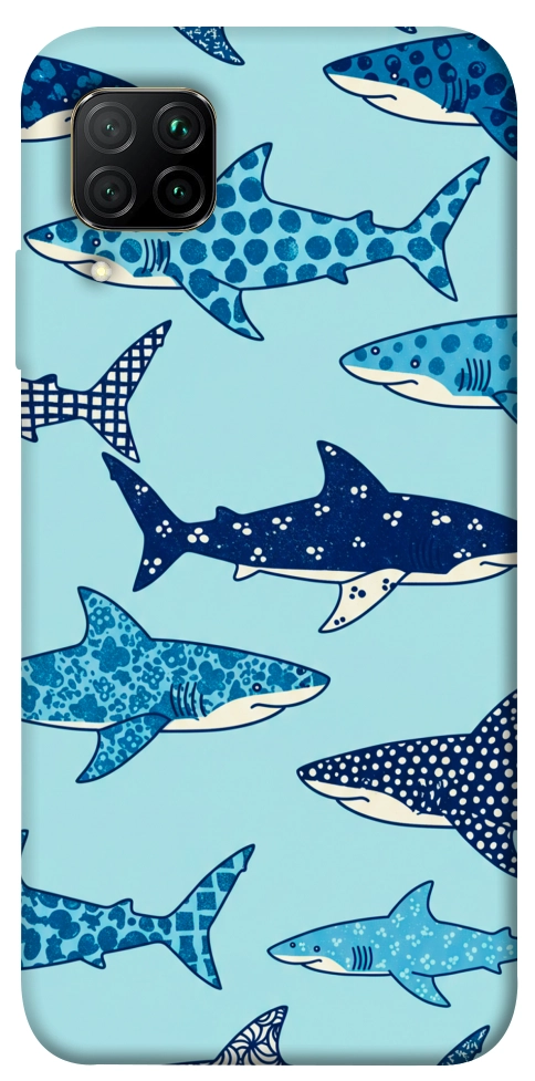 Чехол Shark pattern для Huawei P40 Lite