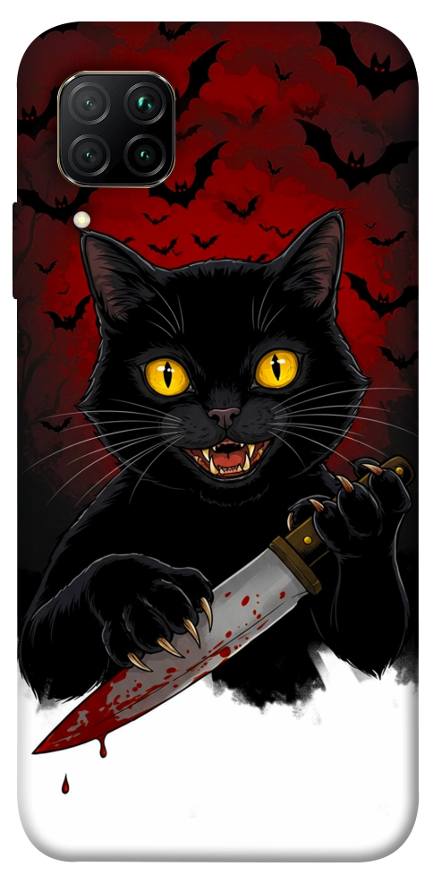 Чехол Horror lucky cat для Huawei P40 Lite