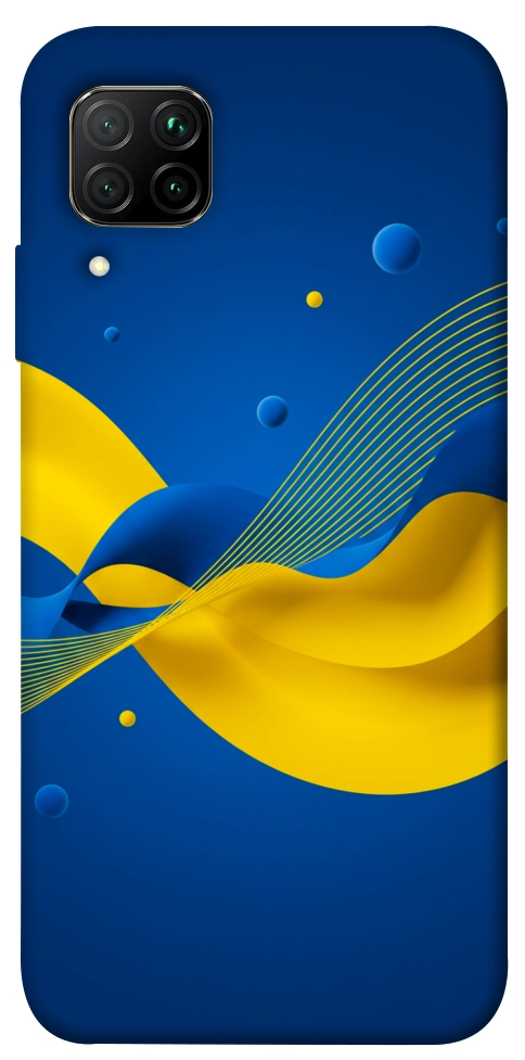 Чехол Жовто-синя гармонія для Huawei P40 Lite