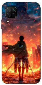Чохол Attack on titan eren для Huawei P40 Lite