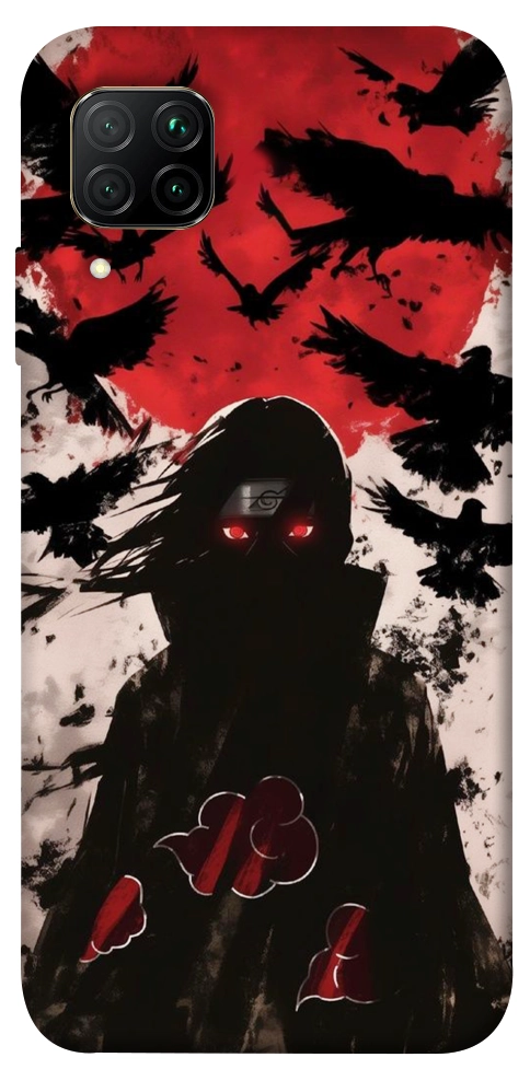 Чехол Itachi black ravens для Huawei P40 Lite
