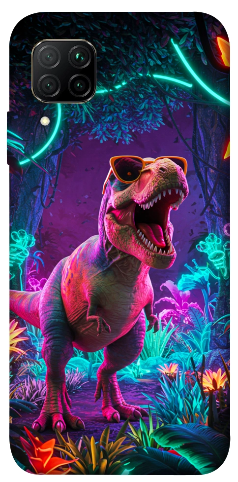 Чехол Neon dino для Huawei P40 Lite