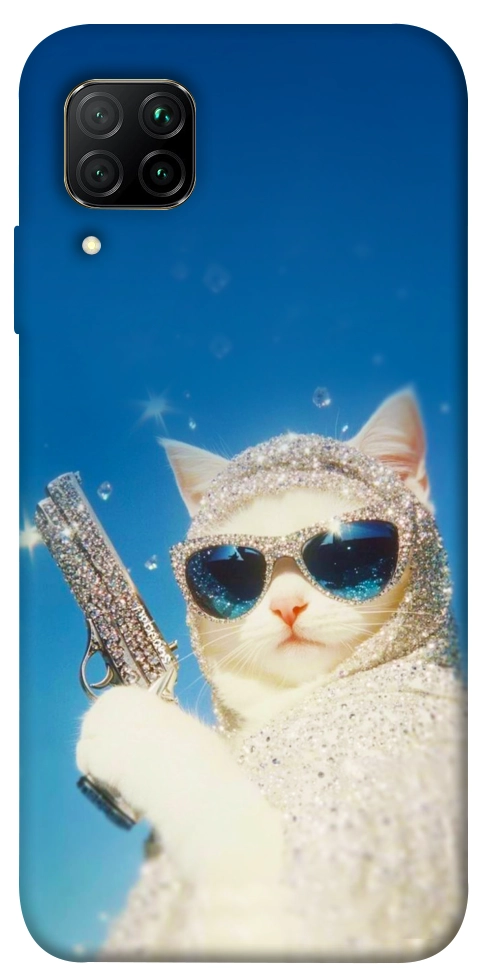 Чохол Diamond kitty для Huawei P40 Lite