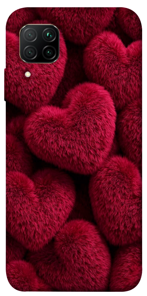 Чохол Fluffy hearts для Huawei P40 Lite