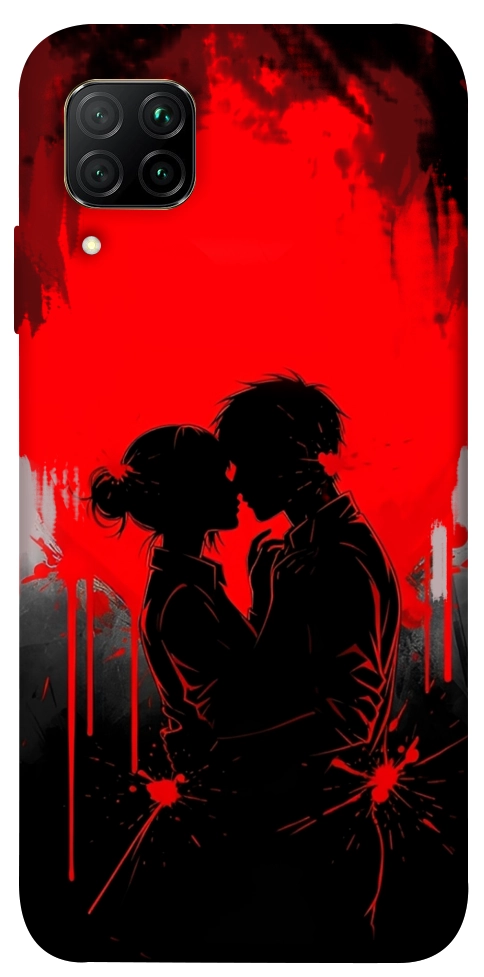 Чохол Silhouette couple для Huawei P40 Lite