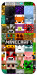 Чохол Minecraft collage для Huawei P40 Lite