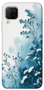 Чохол Blue minimal для Huawei P40 Lite