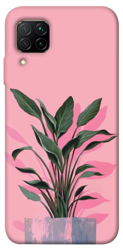 Чохол Pink plant для Huawei P40 Lite
