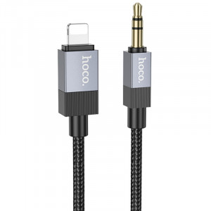 Аудио кабель Aux Hoco UPA32A Clever digital (Lightning to AUX 3.5mm) (1m)