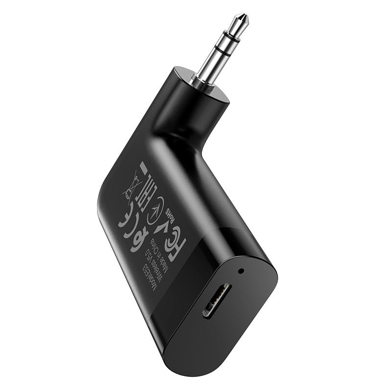 Bluetooth FM Трансмітер HOCO E53 Dawn Sound, бездротовий (Чорний) в магазині vchehle.ua