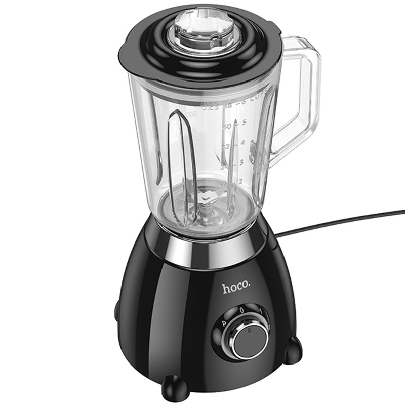 Фото Блендер Hoco HE33 Electric Retro Juicer 500W (1.5L) (Black) в магазине vchehle.ua