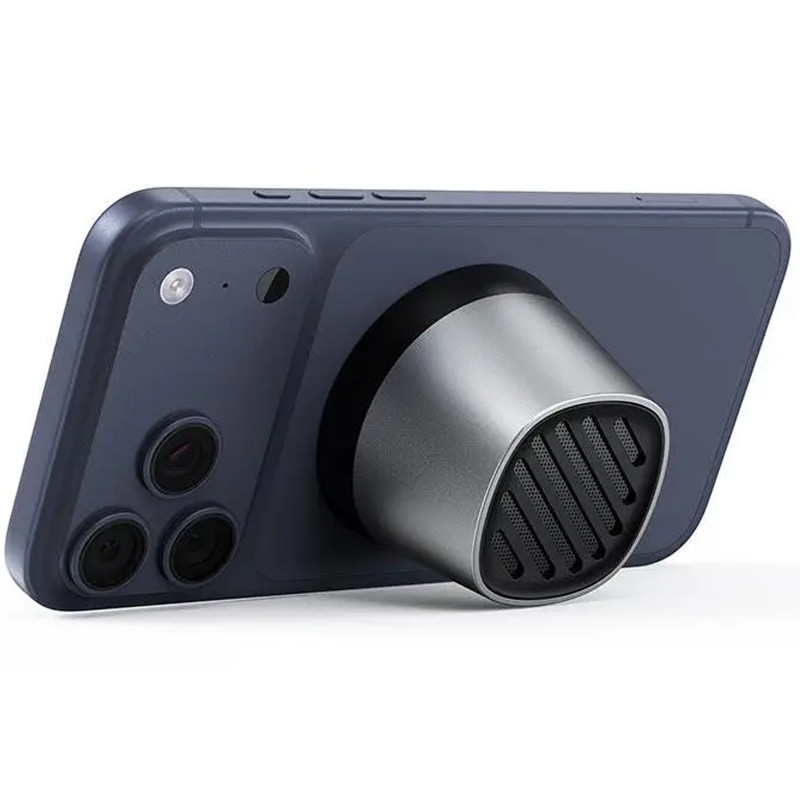 Bluetooth Колонка Acefast K8 + БЗП 15W (Black) в магазині vchehle.ua