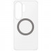 Фото Чехол PC Clear Magnet Case (AAA) with Magnetic Safe для Samsung Galaxy S25 Ultra (Clear / Grey) в магазине vchehle.ua