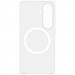 Чехол PC Clear Magnet Case (AAA) with Magnetic Safe для Samsung Galaxy S25+ (Clear / Grey) в магазине vchehle.ua