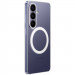 Чехол PC Clear Magnet Case (AAA) with Magnetic Safe для Samsung Galaxy S26 (Clear / White)