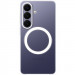Фото Чехол PC Clear Magnet Case (AAA) with Magnetic Safe для Samsung Galaxy S26 (Clear / White) на vchehle.ua