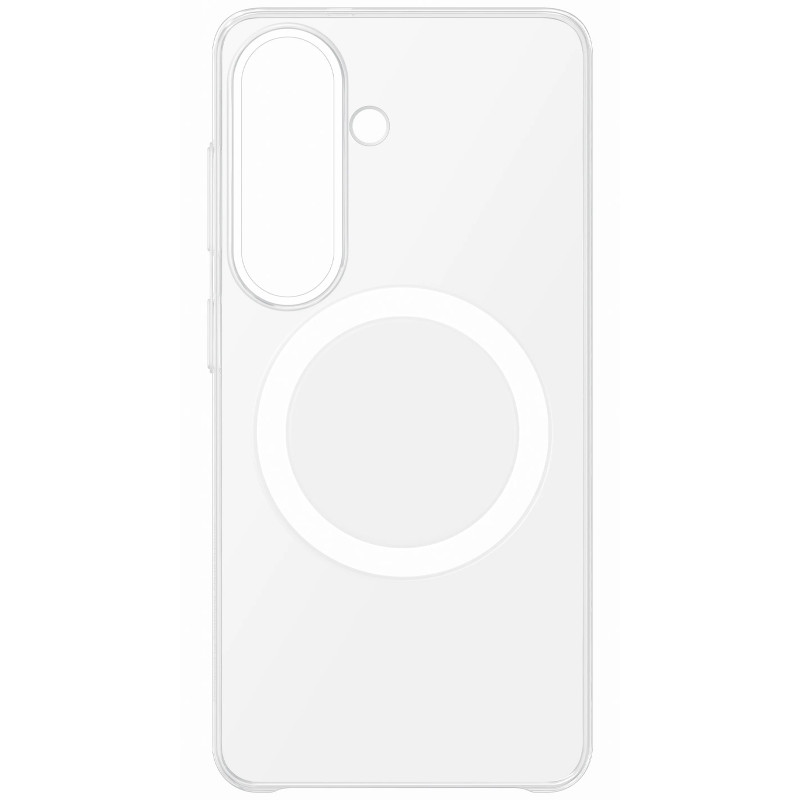 Фото Чехол PC Clear Magnet Case (AAA) with Magnetic Safe для Samsung Galaxy S26 (Clear / White) в магазине vchehle.ua