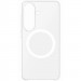 Фото Чехол PC Clear Magnet Case (AAA) with Magnetic Safe для Samsung Galaxy S26 (Clear / White) в магазине vchehle.ua