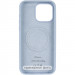 Фото Чохол Silk (AA) Logo with Magnetic Fit на Apple iPhone 16 Pro (6.3") (Блакитний / Lilac Blue) в маназині vchehle.ua