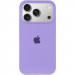 Фото Чехол Silk (AA) Logo with Magnetic Fit для Apple iPhone 17 Pro (6.3") (Сиреневый / Dasheen) на vchehle.ua
