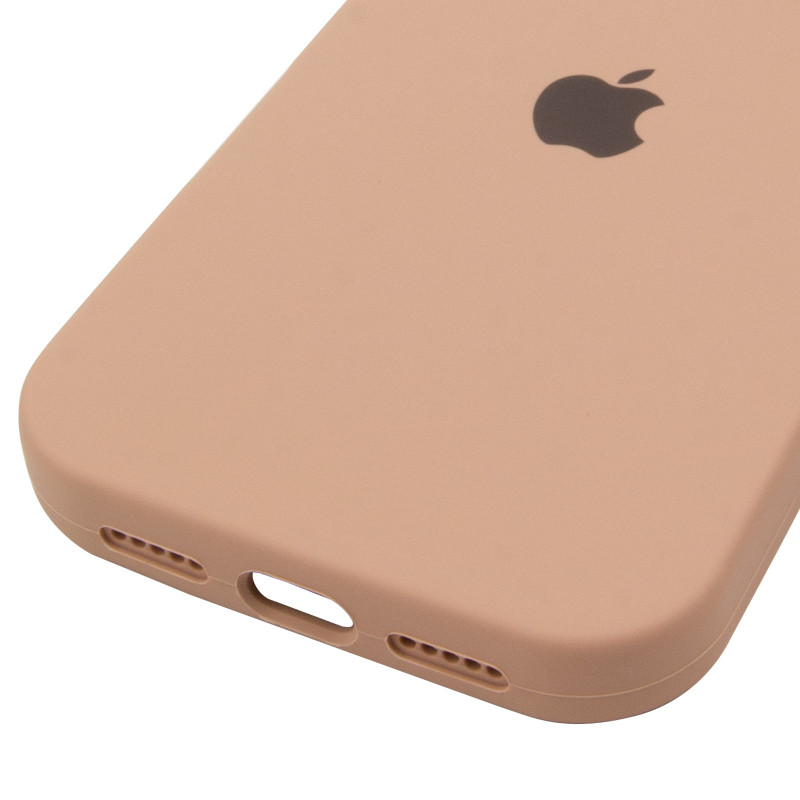 Купити Чохол Silk (AA) Logo with Magnetic Fit на Apple iPhone 17 Pro Max (6.9") (Бежевий / Desert Gold) на vchehle.ua
