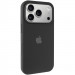 Чохол Silk (AA) Logo with Magnetic Fit на Apple iPhone 17 Pro Max (6.9") (Чорний / Black)