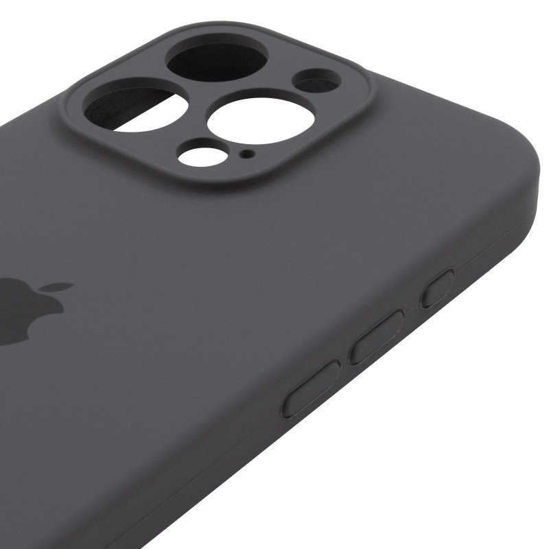 Чехол Silk Full Camera Protective (AA) для Apple iPhone 13 Pro Max (6.7") (Серый / Dark Gray) в магазине vchehle.ua
