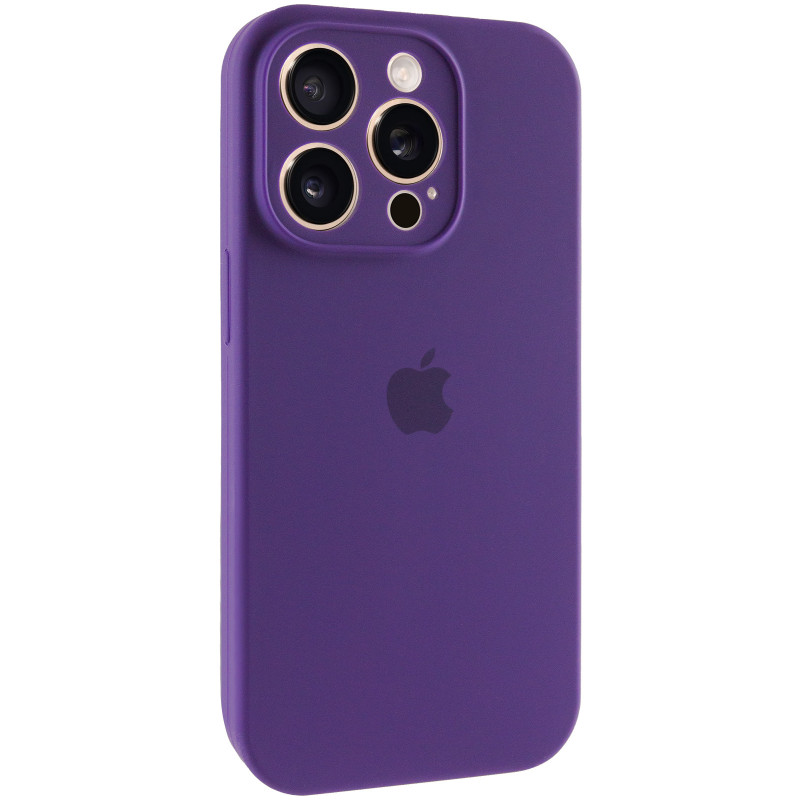 Чехол Silk Full Camera Protective (AA) для Apple iPhone 14 Pro Max (6.7") (Фиолетовый / Amethyst)