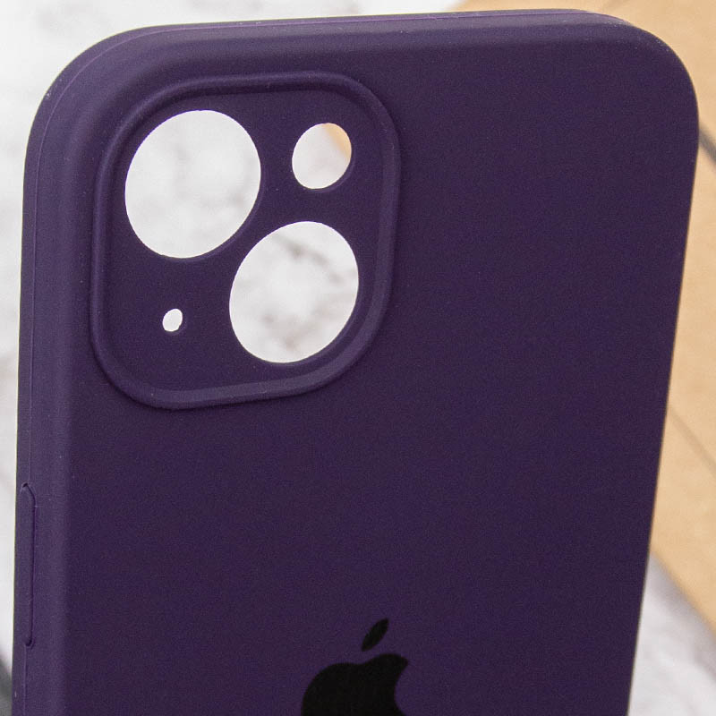 Заказать Чехол Silk Full Camera Protective (AA) для Apple iPhone 15 (6.1") (Фиолетовый / Elderberry) на vchehle.ua