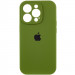 Чохол Silk Full Camera Protective (AA) на Apple iPhone 15 Pro Max (6.7") (Зелений / Dark Olive)