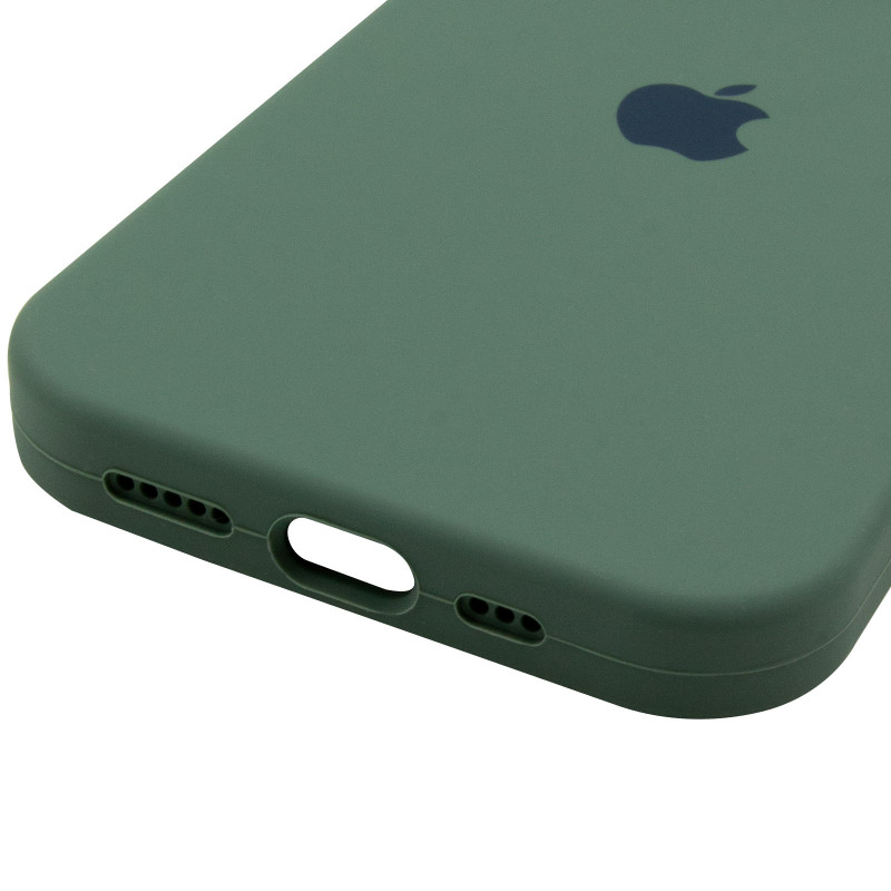 Купити Чохол Silk Full Camera Protective (AA) на Apple iPhone 15 Pro Max (6.7") (Зелений / Pine green) на vchehle.ua
