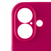 Чохол Silk Full Camera Protective (AA) на Apple iPhone 16 (6.1") (Червоний / Rose Red) в магазині vchehle.ua