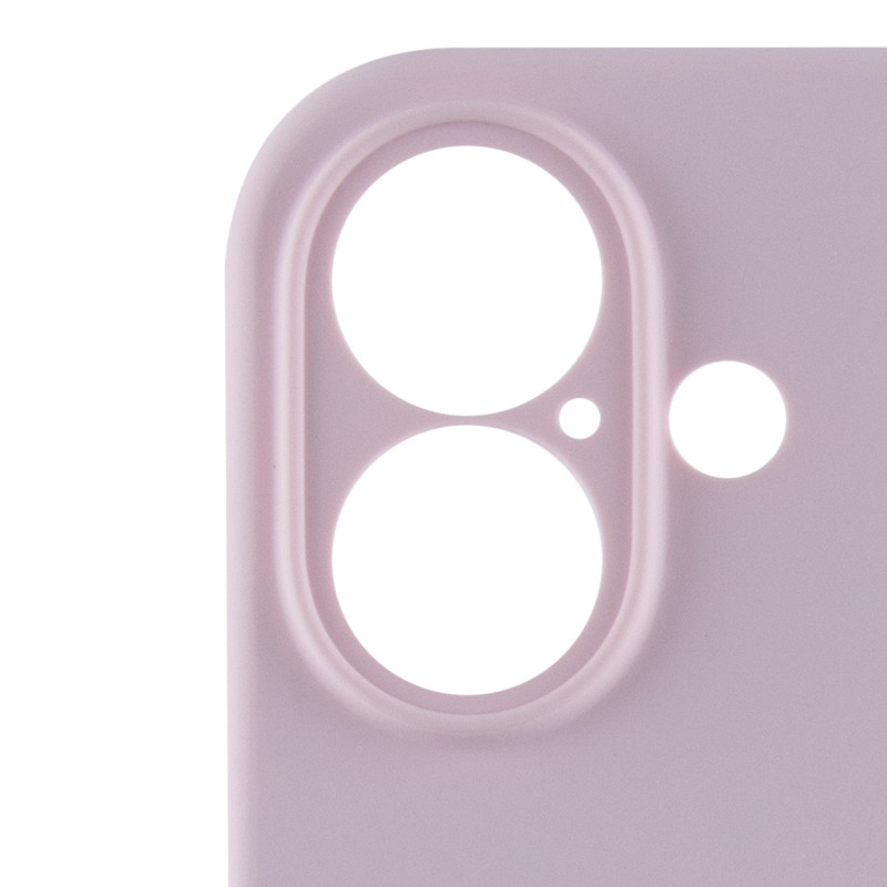 Чохол Silk Full Camera Protective (AA) на Apple iPhone 16 (6.1") (Рожевий / Chalk Pink) в магазині vchehle.ua