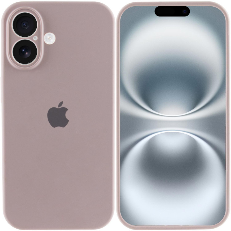 Фото Чохол Silk Full Camera Protective (AA) на Apple iPhone 16 (6.1") (Сірий / Lavender) на vchehle.ua