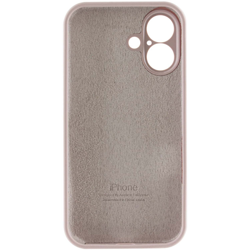 Замовити Чохол Silk Full Camera Protective (AA) на Apple iPhone 16 (6.1") (Сірий / Lavender) на vchehle.ua
