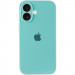 Фото Чехол Silk Full Camera Protective (AA) для Apple iPhone 16 Plus (6.7") (Бирюзовый / Marine Green) на vchehle.ua